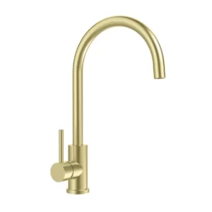 PVD Kitchen Goose Neck Mixer Tap